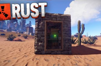 Как убрать и сделать дверь в RUST
