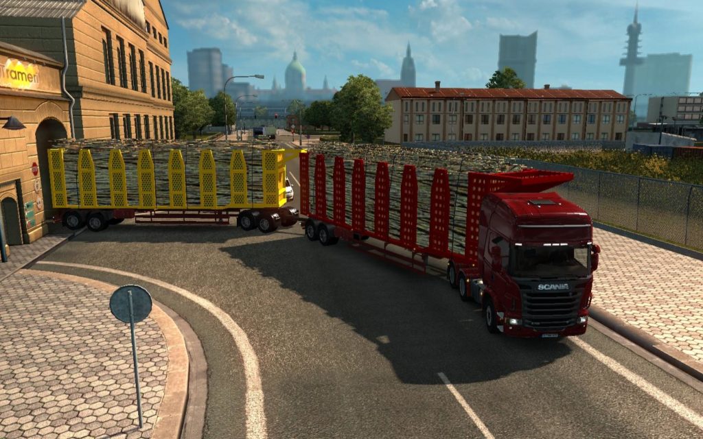 прицеп в Euro Truck Simulator 2